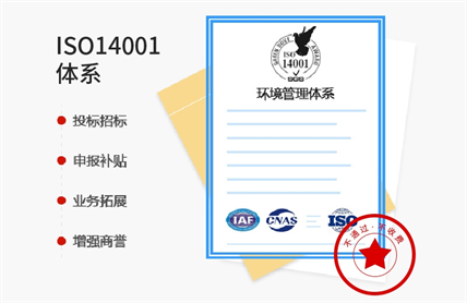 ISO14001认证